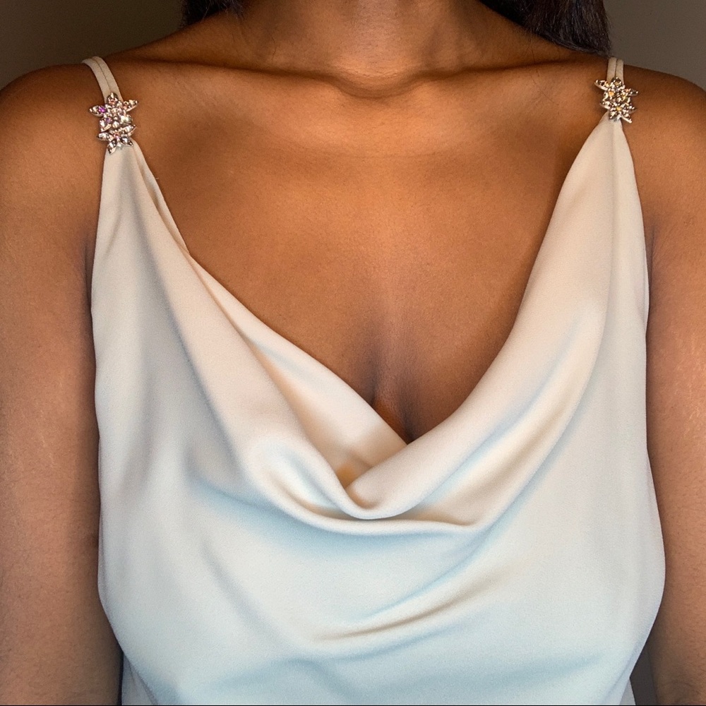 Vintage Cowl Neck Dress